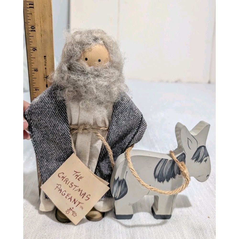 Hand Crafted Lizzie High Shepherd The Christmas Pageant Vintage 1989 Nativity‎
